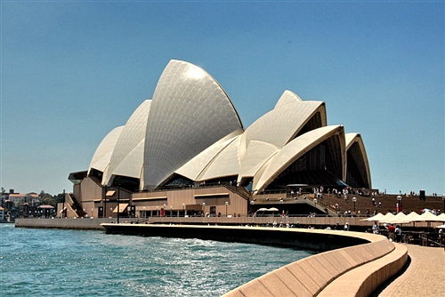 澳洲悉尼歌剧院:澳洲地标[组图]--中国宁波网-旅游