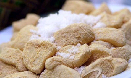 沈阳哪有卖打糕的,撒黄色粉的那种_辽宁