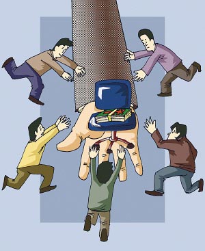 重庆46万事业单位人员将重新竞聘上岗(组图)-