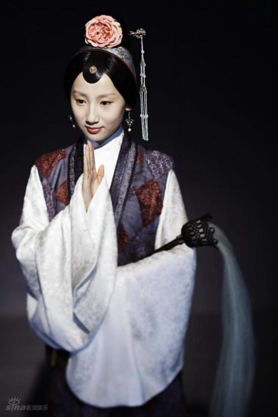 图文:《红楼梦》定妆照--高洋饰演妙玉