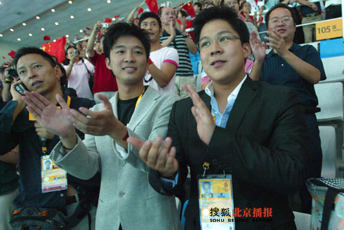 张朝阳独家专访霍启刚:看比赛瞒着郭晶晶(图)