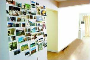 攻略:超时髦照片墙自己做(组图)-照片,壁纸,装饰