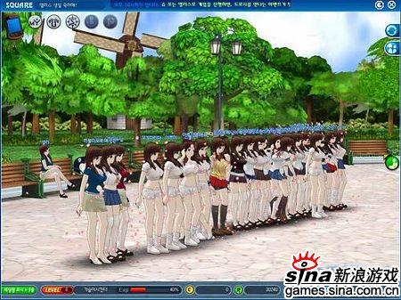 韩国美少女体育网游VIP测试人气上升-韩光软件