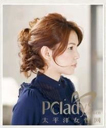 教3步打造轻熟OL的蓬松发型(组图)-发型,OL,头