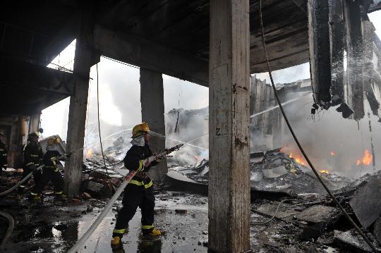 广西宜州化工厂爆炸8人死亡55人受伤(组图)-厂