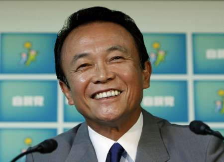 麻生太郎暗示将参选日本首相职位