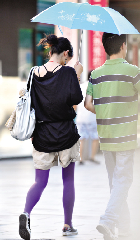 宁波初秋街拍<em>丝袜美女</em>-<em>MM</em>,火腿肠,高跟鞋,女人