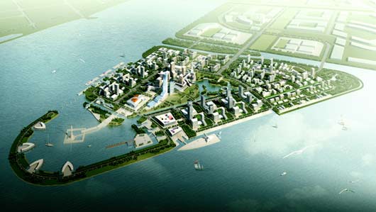 宁波梅山保税港区规划图--中国宁波网-新闻中心