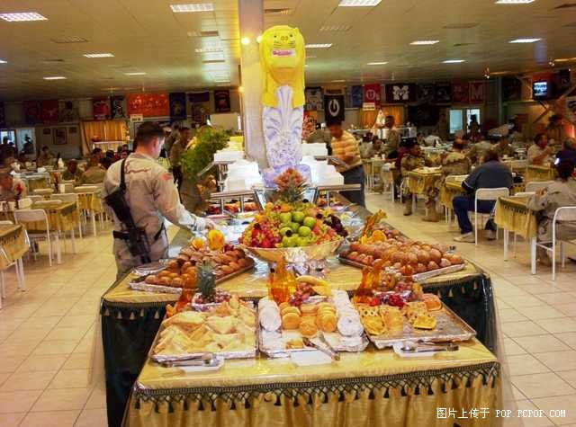 实拍:美国大兵的食堂(组图)-饮食