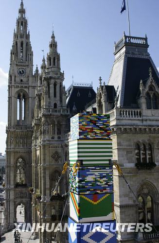 玩具高手创造垒高新纪录[组图]-垒高,维也纳,