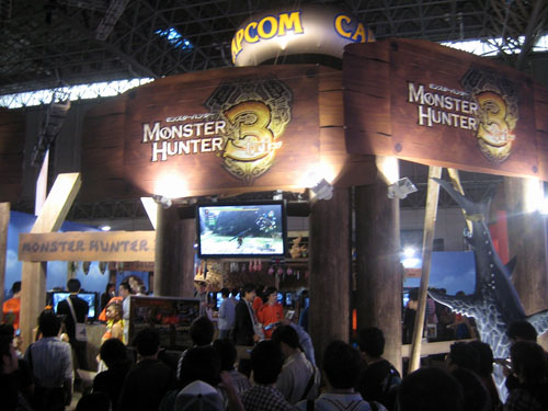 《怪物猎人3》开场15分钟 队伍爆满-东京电玩