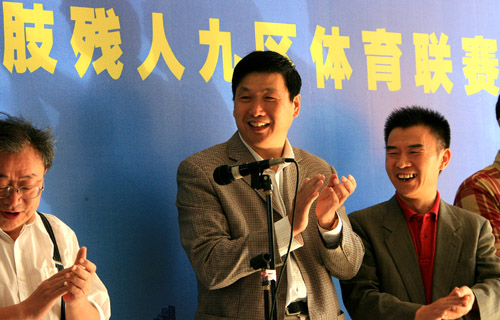 上海肢残人踊跃参加体育联赛-联通,体育比赛,联