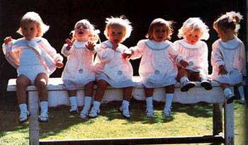 唯一六胞胎<em>姐妹</em>全成<em>性感</em>美女(图)-胞胎,<em>性感</em>美