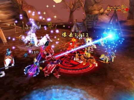 《武林外传》跨服战揭幕-比分,PK赛,武林外传