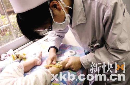 广州11月份以来轮状病毒每日放倒上百儿童(图