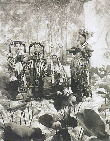 慈禧太后身边的男人们[图]-慈禧太后,五佛冠,寿