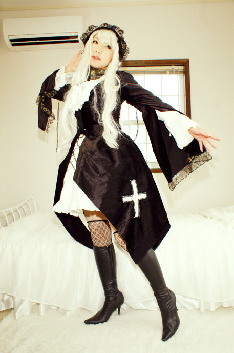 cf摄影会<em>蔷薇少女水银灯cos</em>