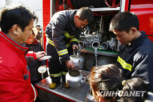 上海松江区长就城区大面积停水道歉[图]-城区,
