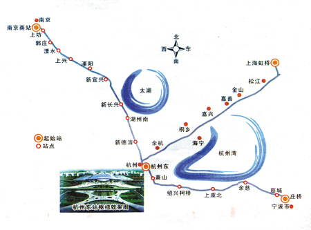 杭州到上海只要38分钟 杭州到黄山78分钟-黄山