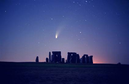 大夜空美图[组图]-夜空,英国巨石阵,天文观测站