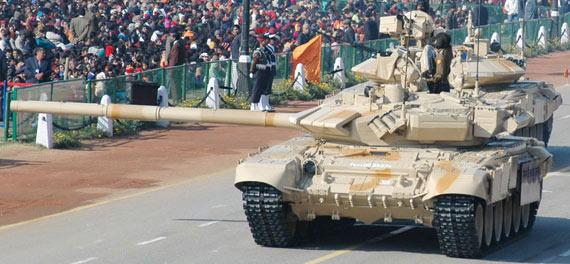 印度采购瑞典主动防御系统装备俄制t-90s坦克