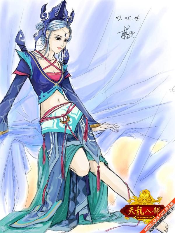 韩国帅哥玩《天龙》 民族网游风靡世界-天龙八