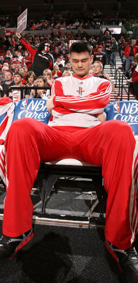 数据揭秘为何姚明频繁受伤 他在提前透支职业