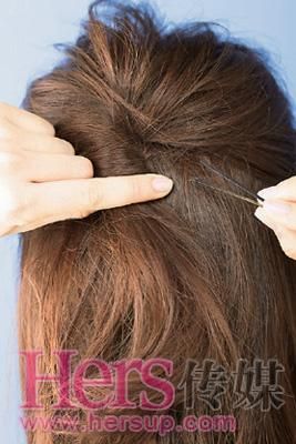 夏季最流行的中发<em>扎发技巧</em>(组图)-头发,波波,A