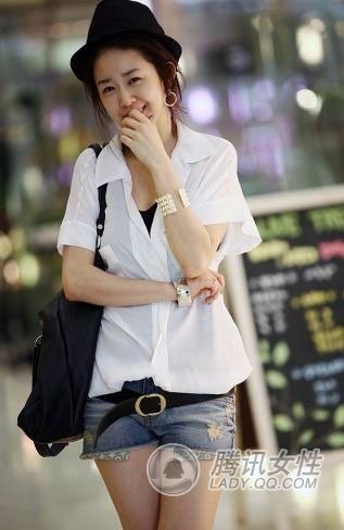 16款<em>白衬衣搭配</em>摆脱平庸(组图)-腾讯,请注明,搭