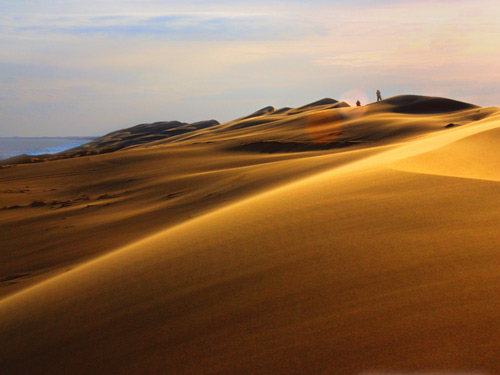 海洋沙漠奇观 昌黎翡翠岛(组图)-昌黎翡翠岛,沙