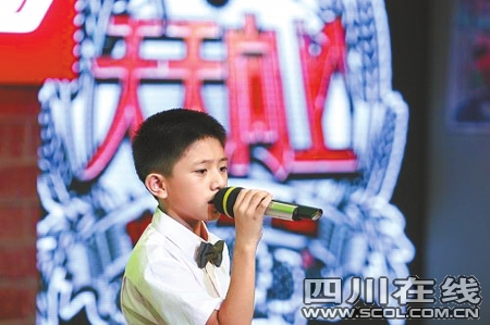 11岁台湾男孩徐杰女声情歌爆红(图)-徐杰,女