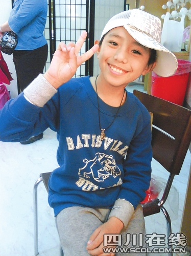 11岁台湾男孩徐杰女声情歌爆红(图)-徐杰,女