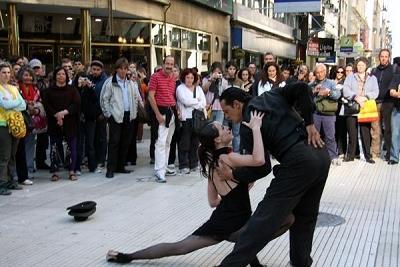 阿根廷:街头性感探戈舞者的浮华背后(组图)