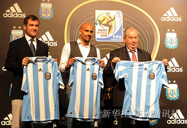 阿根廷国家足球队推出新队服-阿根廷国家队,格