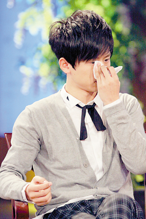 张杰泪谈谢娜愿意给她幸福-谢娜,张杰,泪眼,20