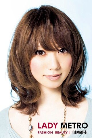 四款A字型优雅空气感卷发(组图)-字型,修饰脸型