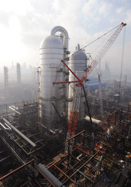 镇海炼化乙烯工程建设进入冲刺阶段