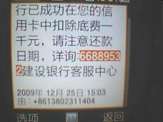 骗子冒充建设银行催款短信--中国宁波网-天一论