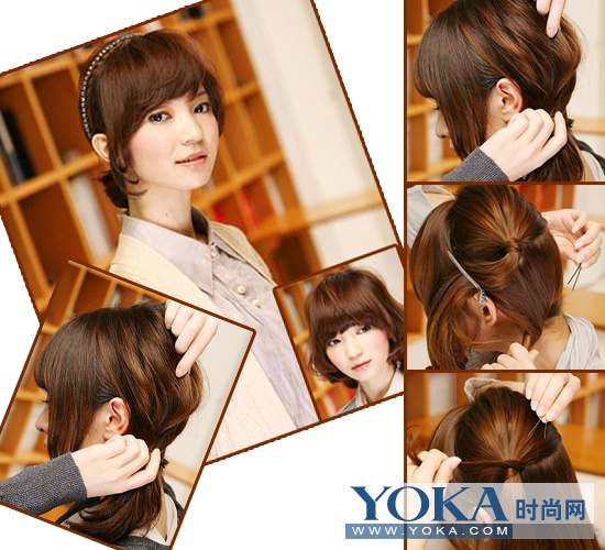 简单易操作 diy三款实用侧<em>扎马尾</em>(组图)-diy,发型