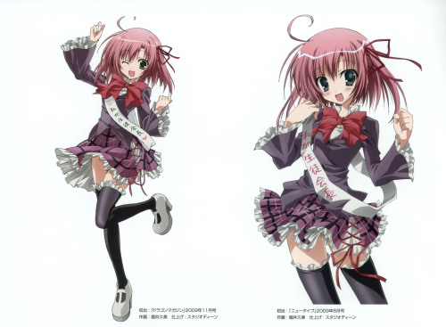 [学生会的一己之见]设定图-图-中国宁波网-动漫