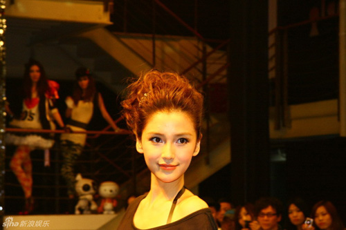 模特杨颖(angelababy)