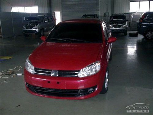 北京车展亮相 众泰版菲亚特谍照曝光-菲亚特,车