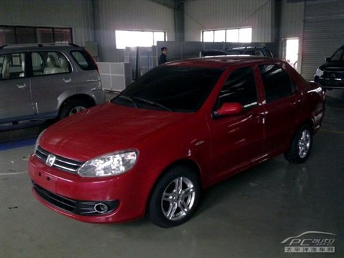 北京车展亮相 众泰版菲亚特谍照曝光-菲亚特,车