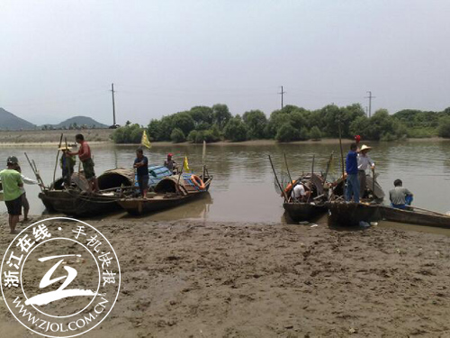 杭州萧山浦阳三初中生溺水 目前已发现一具遗