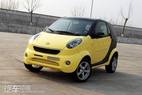 奔驰smart 微型车:双环小贵族 虽然自主品牌在整体品质上高清图片