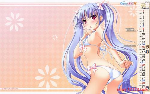 <em>泳装动漫美少女</em>壁纸大搜集