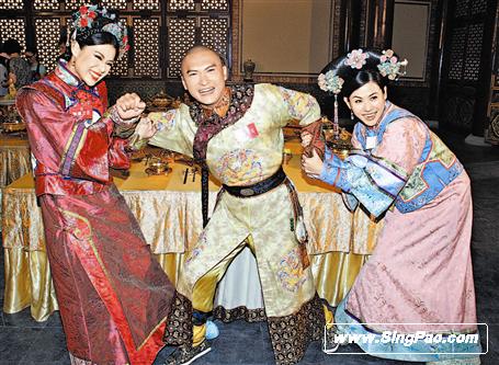 胡杏儿演后宫戏不怕比较 做奸后练凌厉眼神(图