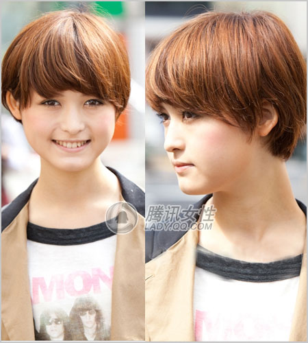 10款秋冬温暖<em>发型</em>甩掉<em>大饼脸</em>(组图)-<em>发型</em>,<em>短发</em>