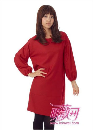 秋冬季节 穿长款包臀针织衫(组图)-针织衫,连衣