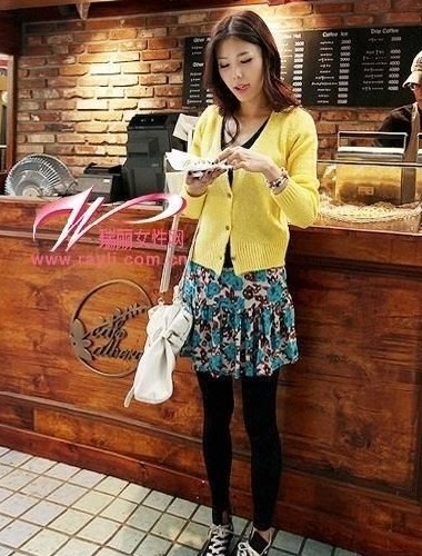 粗棒针针织衫搭配百穿不厌[组图]-针织衫,气质